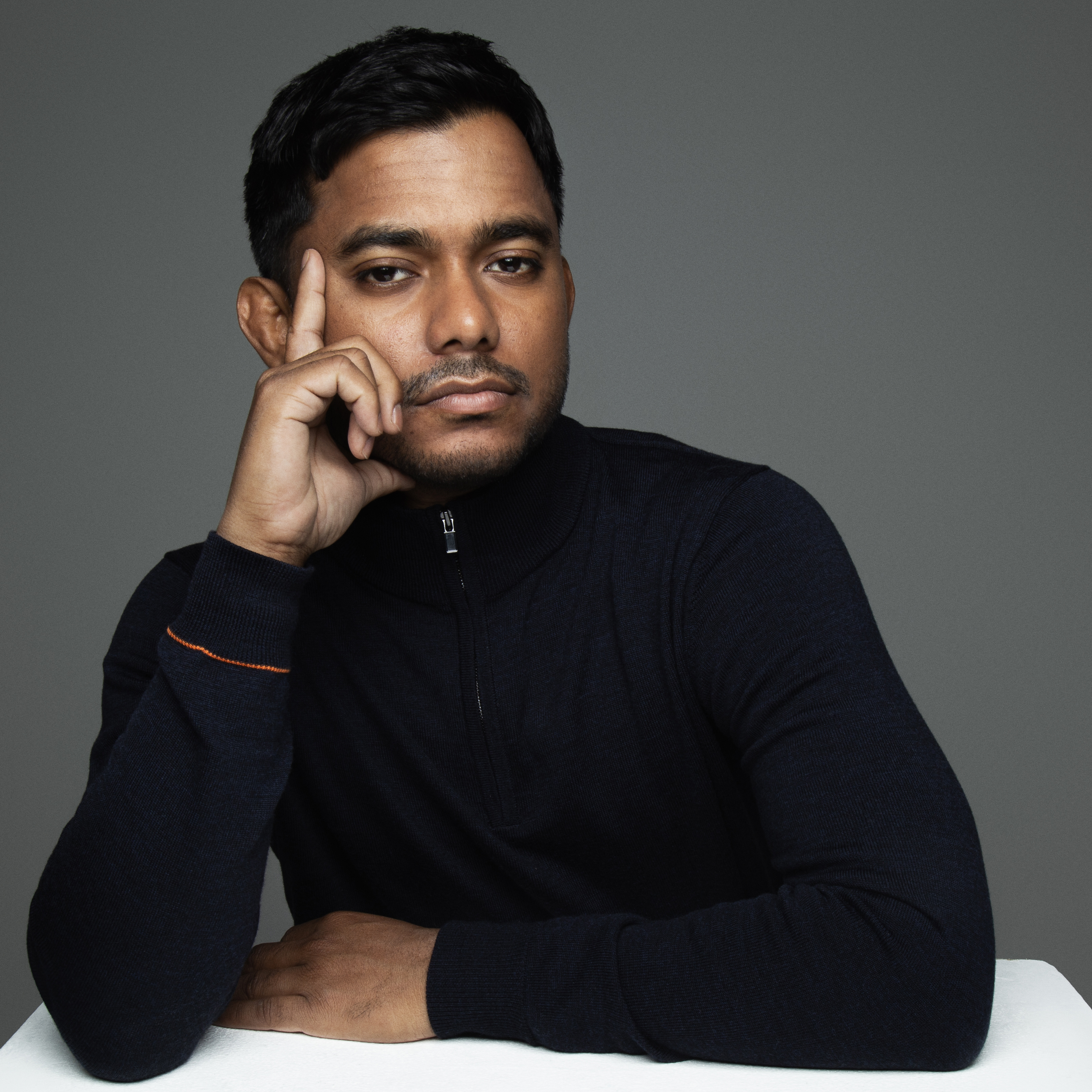 Portrait of Swadhin Nanda - serious